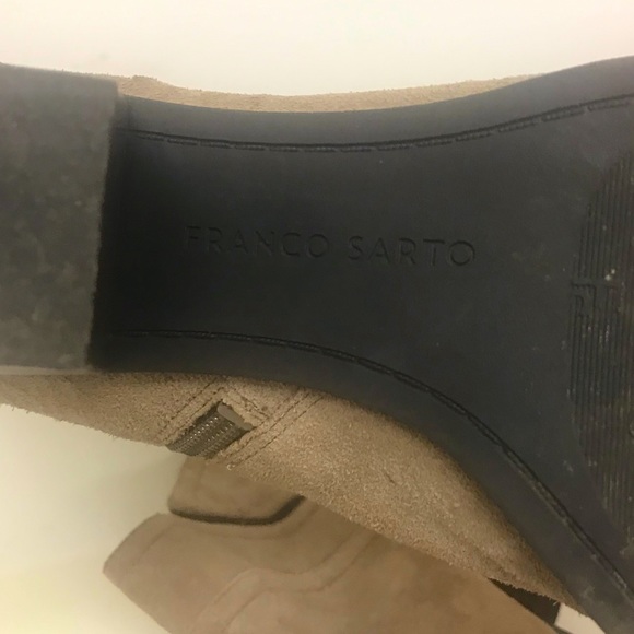 Franco Sarto Domino suede ankle boot Sz 8.5 - Picture 7 of 8